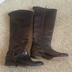Frye Brown knee high boots